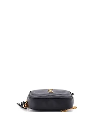 Pre-Owned Saint Laurent Mini LouLou Crossbody Bag Matelasse Chevron Leather