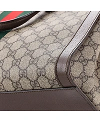 Pre-Owned Gucci Medium Ophidia Top Handle Tote Gg Coated Canvas