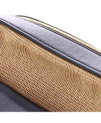 Pre-Owned Gucci Small Horsebit 1955 Flap Pocket Camera Bag Canvas and Leather