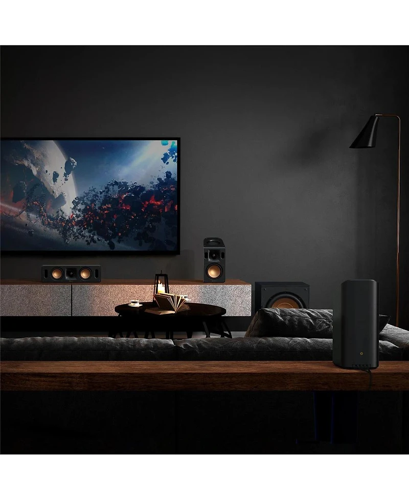 Klipsch Reference Cinema System Bundle With Onkyo Tx-RZ30 170W 9.2-Channel 8K 4K Network Av Receiver