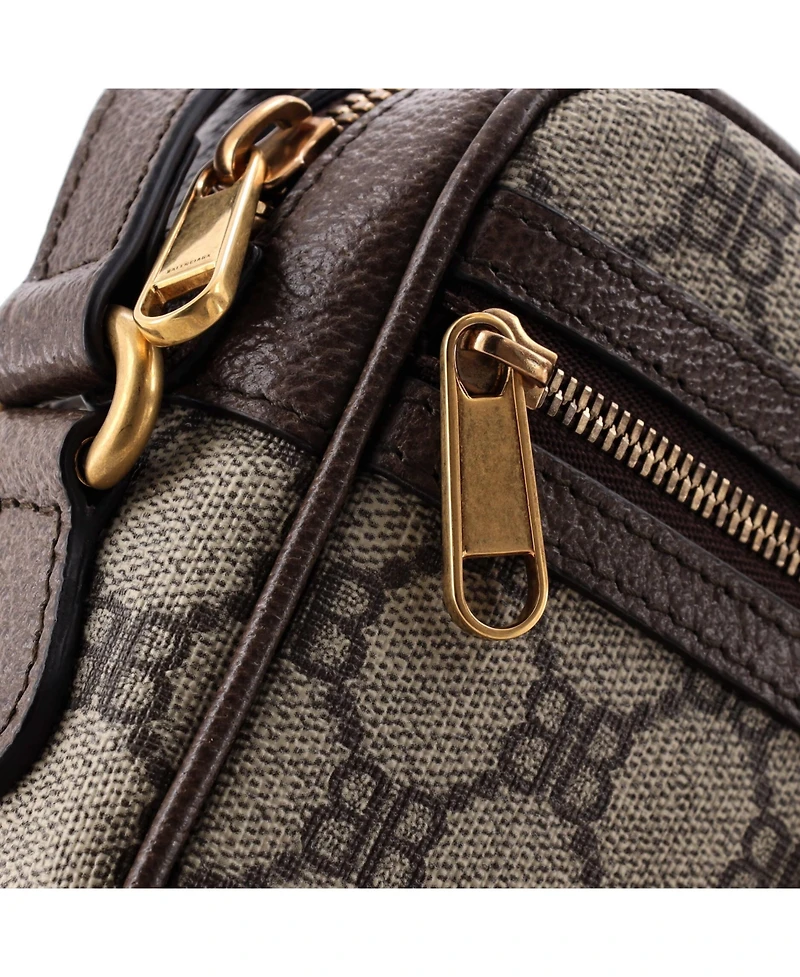 Pre-Owned Balenciaga Mini x Gucci The Hacker Project Camera Bag Bb Coated Canvas