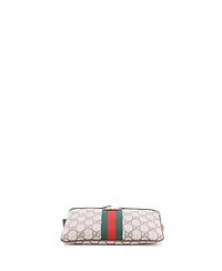 Pre-Owned Gucci Ophidia Heart Utility Double Belt Bag Gg Coated Canvas