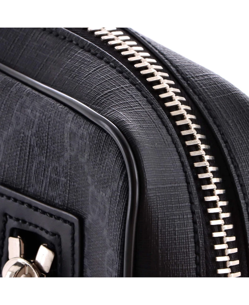 Pre-Owned Gucci Small Soft Zip Sling Bag Gg Coated Canvas