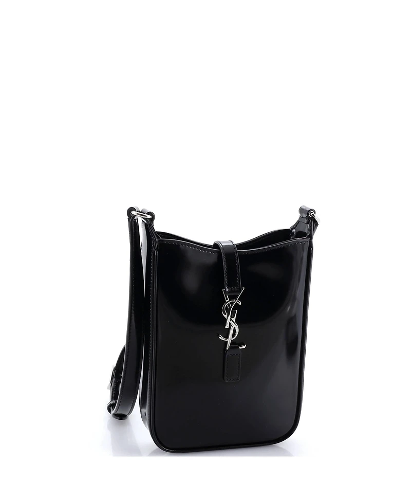 Pre-Owned Saint Laurent Mini Le 5 a 7 Vertical Shoulder Bag Patent