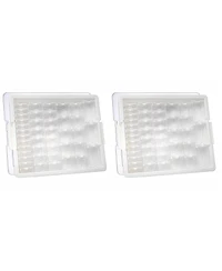 Bead Storage Solutions Elizabeth Ward 45 Piece Craft Supplies Organizer (2 Pack)