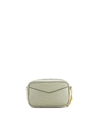Pre-Owned Saint Laurent Mini Lou Camera Bag Matelasse Chevron Leather