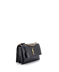 Pre-Owned Saint Laurent Medium Sunset Crossbody Bag Leather