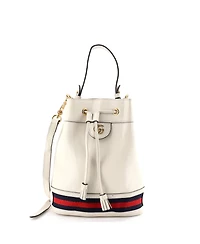 Pre-Owned Gucci Small Ophidia Bucket Bag Leather