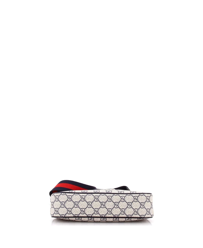 Pre-Owned Gucci Small Ophidia Charm Shoulder Bag Gg Coated Canvas