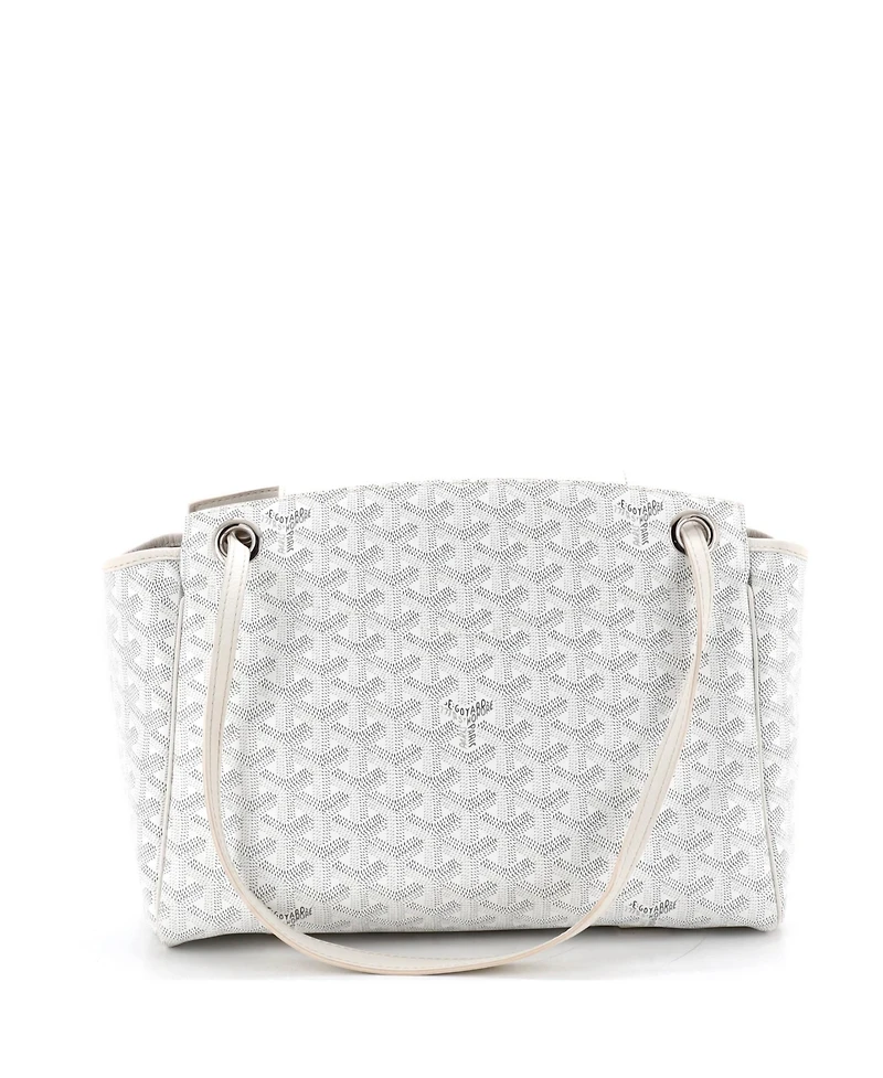 Pre-Owned Goyard Pm Rouette Bag Coated Canvas