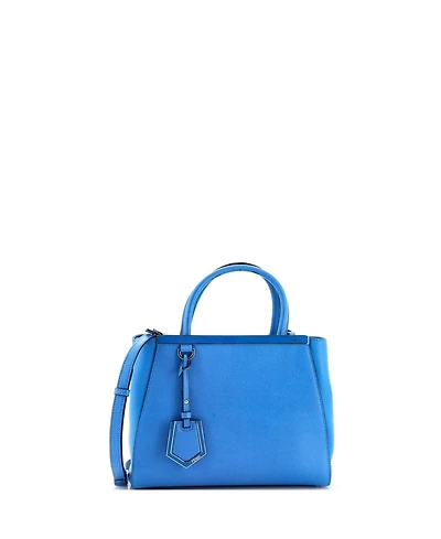 Pre-Owned Fendi Petite 2Jours Bag Leather