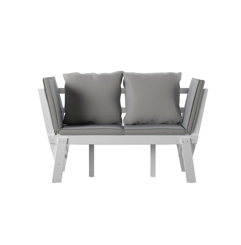 Augusta Home Holly and Martin Dolavon Outdoor Convertible Lounge Chair