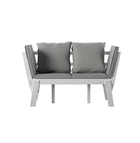 Augusta Home Holly and Martin Dolavon Outdoor Convertible Lounge Chair