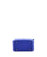 Pre-Owned HERMES Mini Lindy Quadrille Bag Clemence with Canvas