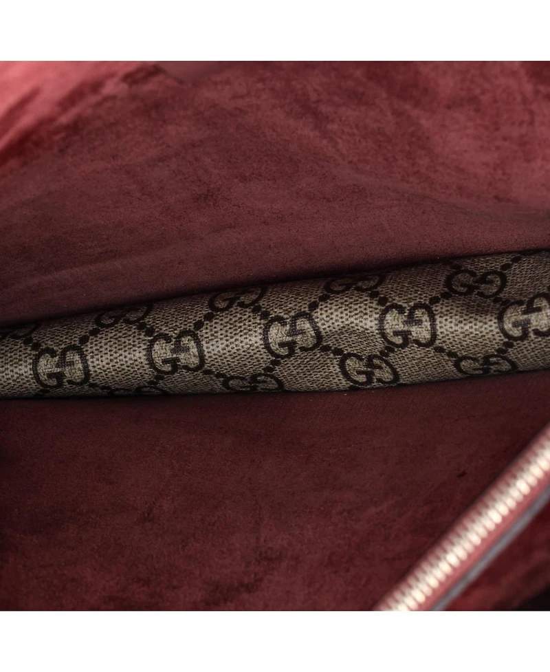 Pre-Owned Gucci Medium Dionysus Bag Blooms Print Gg Coated Canvas