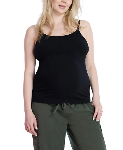 Motherhood Maternity Women's Clip Down Nursing Tank Top Cami