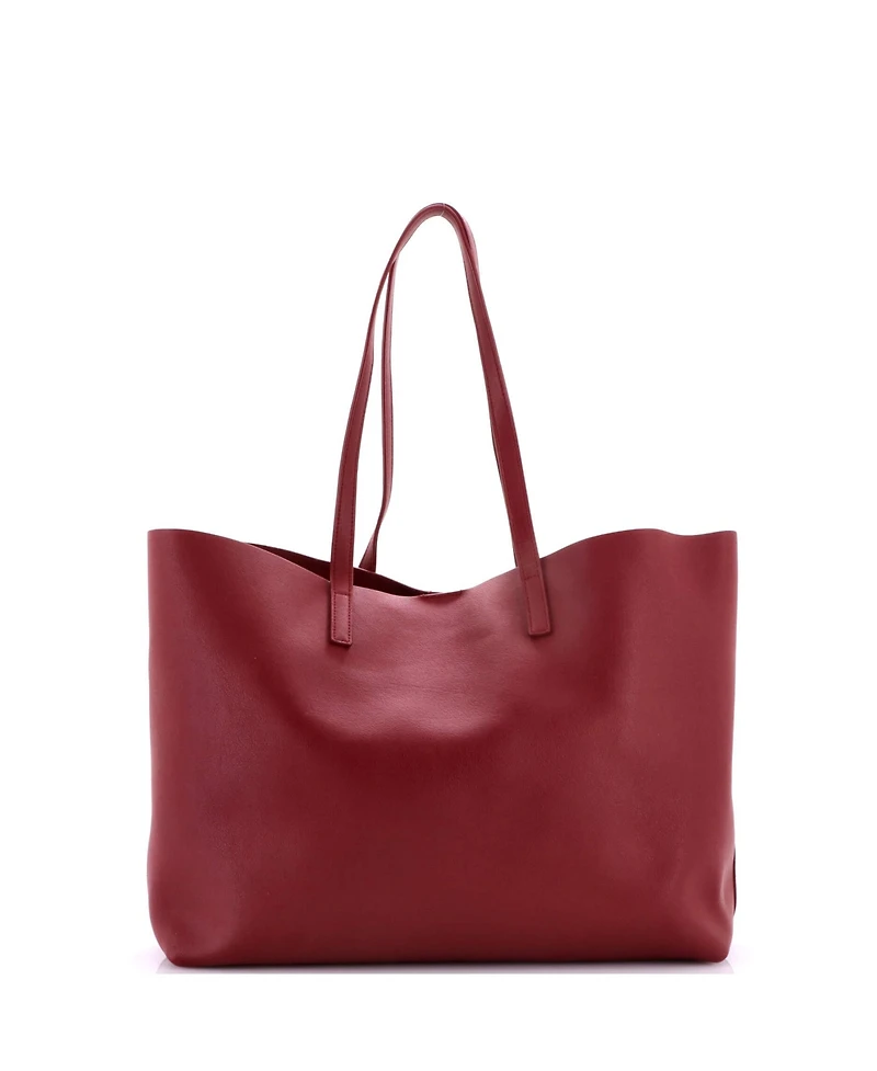 Pre-Owned Saint Laurent Large Shopper Tote Leather