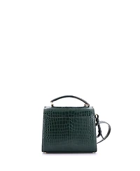 Pre-Owned Saint Laurent Mini Cassandra Top Handle Bag Embossed Leather