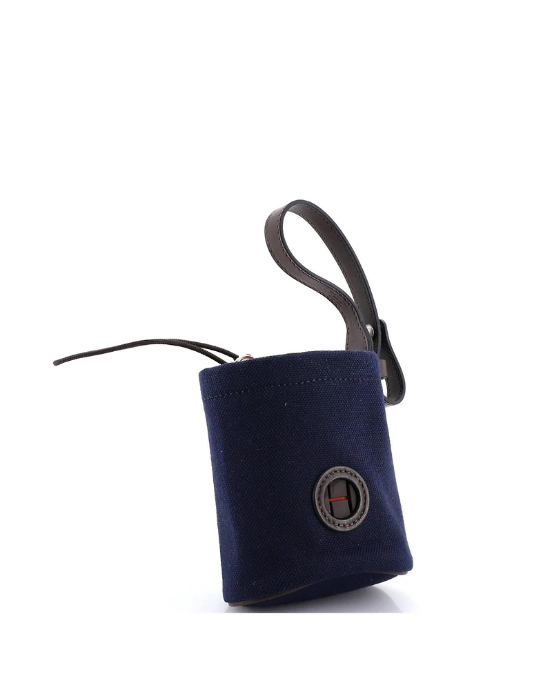 Pre-Owned HERMES On-The-Go Dog Pouch Toile