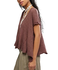 Free People Women's Swing Along With Me Short-Sleeve T-Shirt