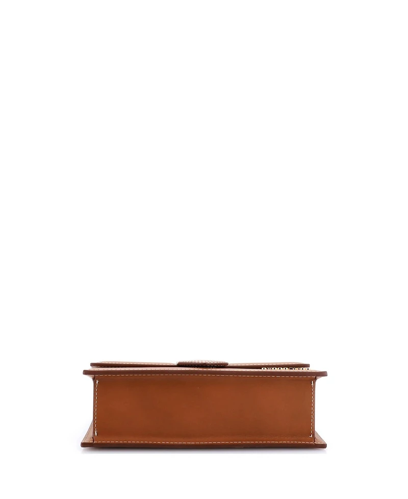 Pre-Owned Jacquemus Le Grand Bambino Flap Bag Leather