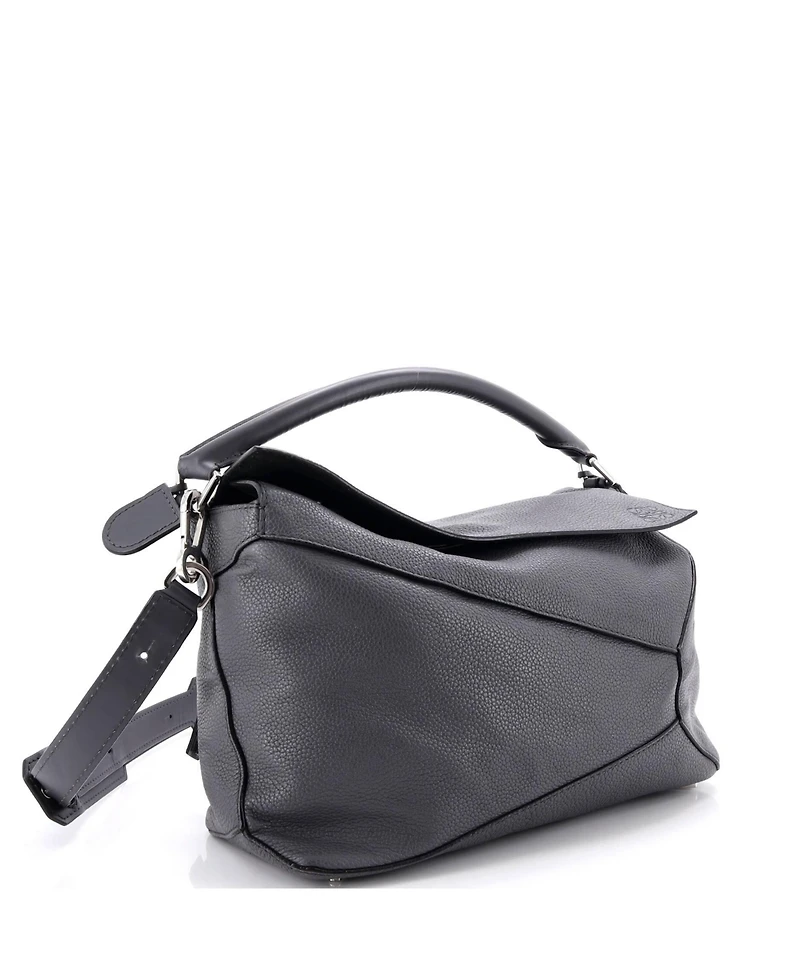 Pre-Owned Loewe Large Puzzle Bag Leather