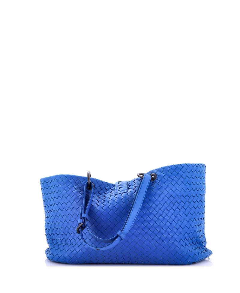 Pre-Owned Bottega Veneta Medium Capri Tote Intrecciato Nappa