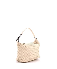 Pre-Owned Bottega Veneta Small Zip Hobo Intrecciato Nappa