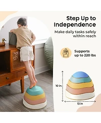 Tiny Land Sensory Stepping Stones Toddler Balance Coordination Toy
