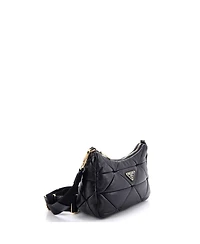 Pre-Owned Prada Small System Re-Edition Shoulder Bag Quilted Nappa Leather