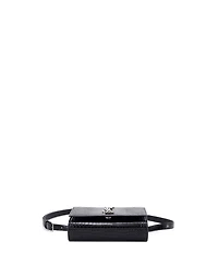 Pre-Owned Saint Laurent Classic Monogram Kate Belt Bag Embossed Leather