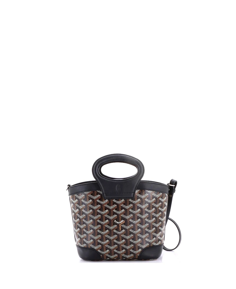 Pre-Owned Goyard Mini Beluga Bag Coated Canvas