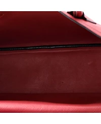Pre-Owned Prada Large Cuir Double Tote Saffiano Leather