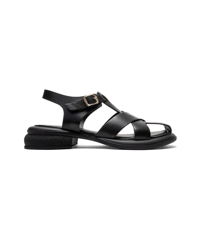 Forever & Always Women's Shoes Guido Leather Sandal