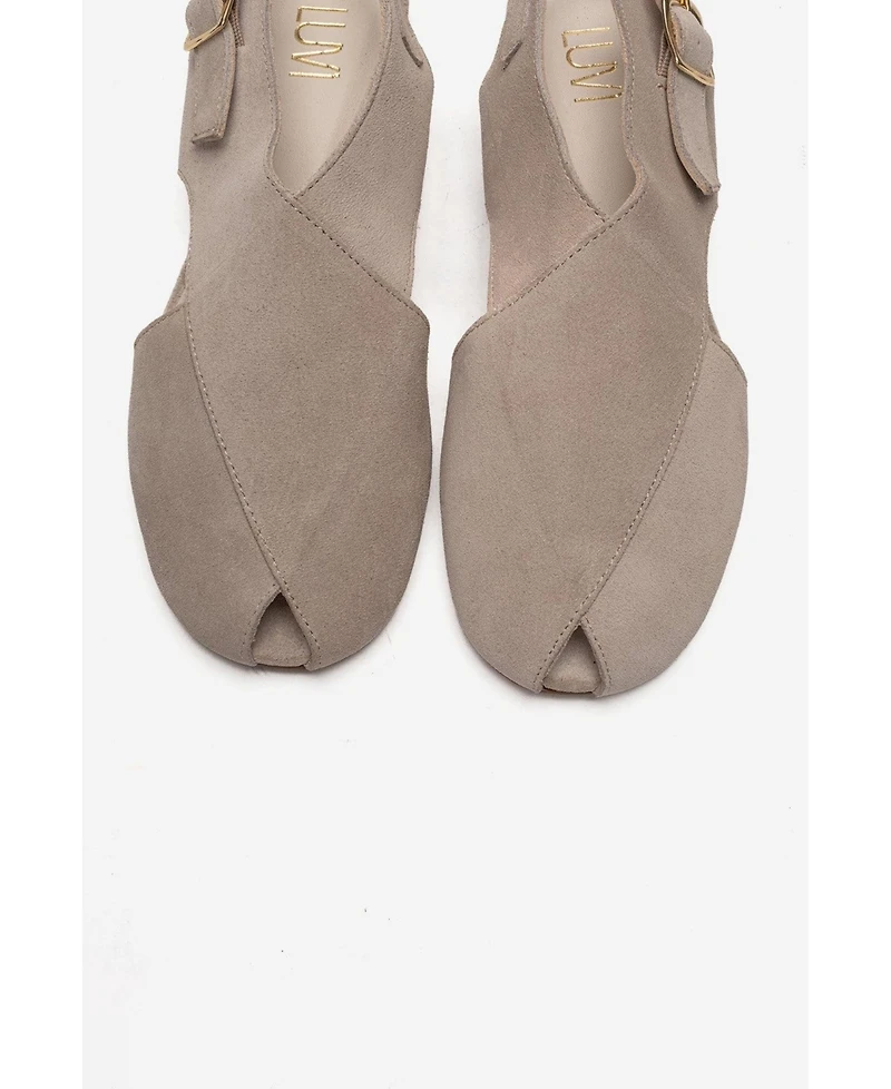 Forever & Always Shoes Women's Monaro Leather Sandal
