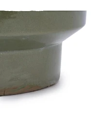 Streamdale Furniture Handmade Solid Glaze Ceramic Planter Set (15/12/9 Inch)
