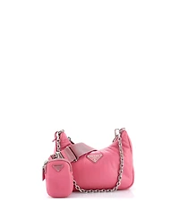 Pre-Owned Prada Small Re-Edition 2005 Shoulder Bag Nappa Leather