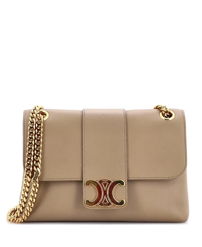 Pre-Owned Celine Teen Victoire Flap Shoulder Bag Leather