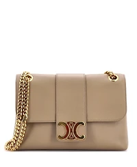 Pre-Owned Celine Teen Victoire Flap Shoulder Bag Leather