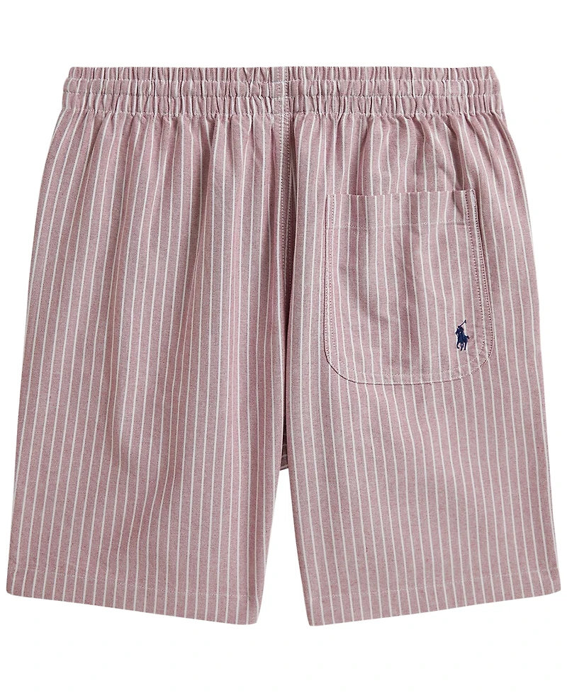 Polo Ralph Lauren Boys' 8-20 Big Fit Striped Cotton Oxford Shorts