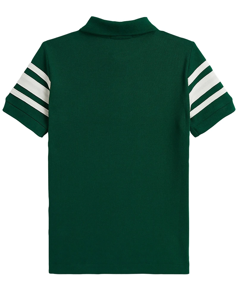 Polo Ralph Lauren Boys' 2T-7 Big Pony Cotton Mesh Polo Shirt