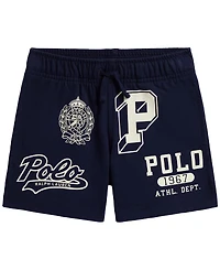 Polo Ralph Lauren Boys' 2T-7 Cotton Jersey Graphic Shorts
