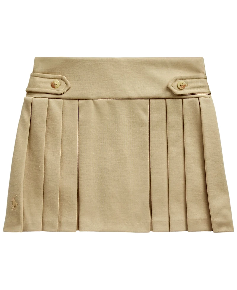 Polo Ralph Lauren Toddler & Little Girls Pleated Ponte Skort
