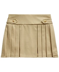 Polo Ralph Lauren Toddler & Little Girls Pleated Ponte Skort