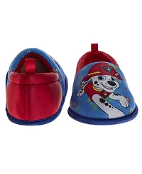 Nickelodeon Paw Patrol Marshall & Chase Plush Slippers Boys Cozy Warm Soft Padded Indoor Wear Slip On