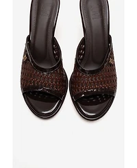 Prologue Shoes Women's Selvian Woven Stiletto Sandal