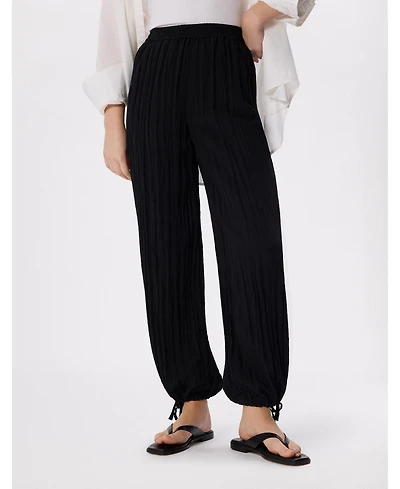 Whistles Women's Relaxed Tie Hem Trouser