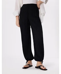 Whistles Women's Relaxed Tie Hem Trouser