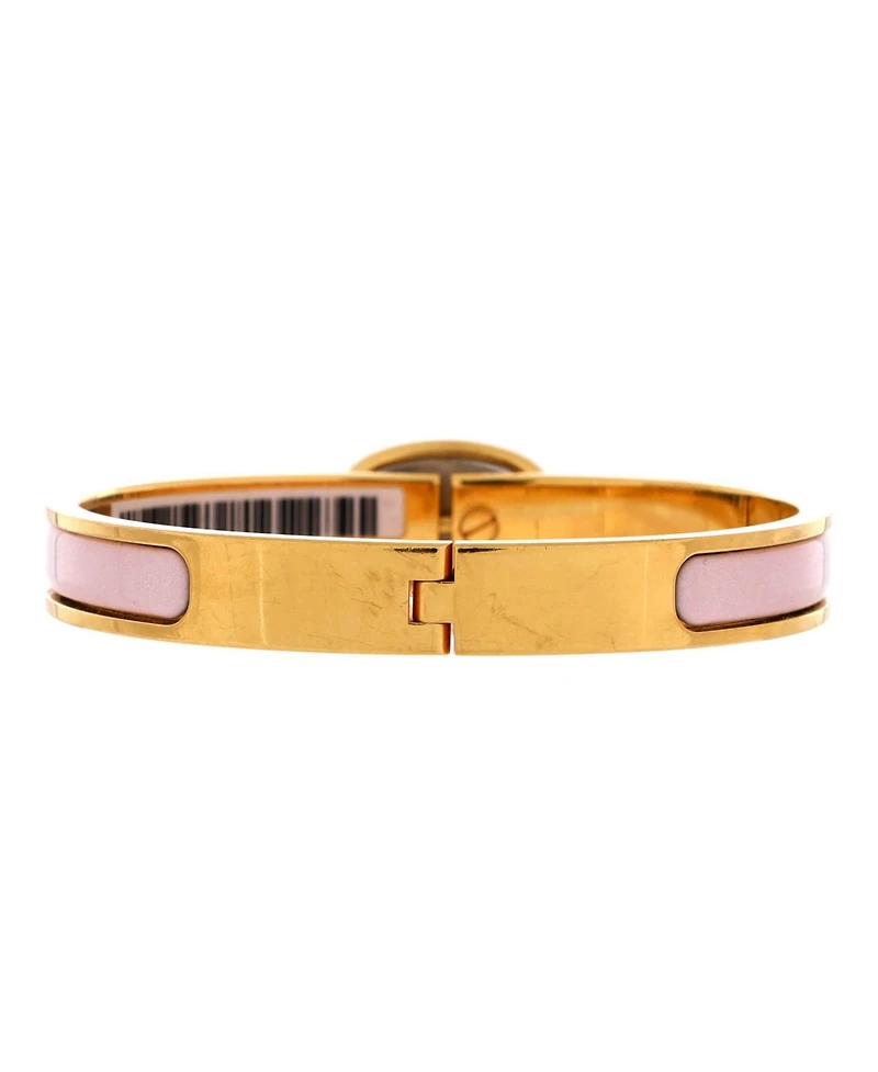 Pre-Owned HERMES Mini Clic Chaine d'Ancre Bracelet