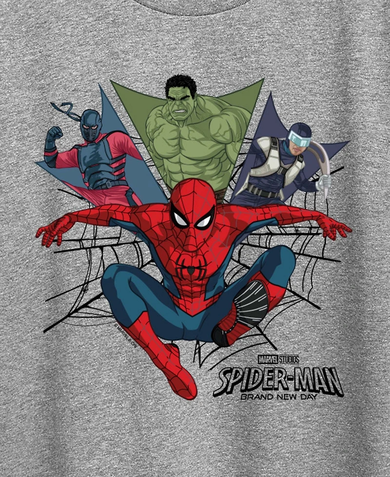 Hybrid Apparel Plus Spider-Man Brand New Day Heroes Graphic T-Shirt